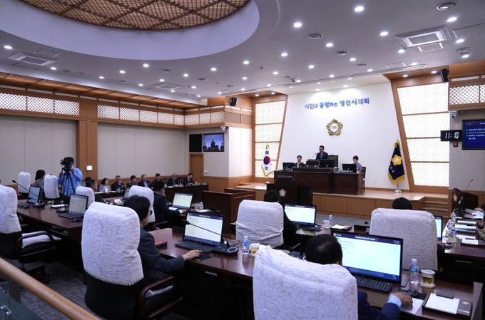 제248회 임시회 개회