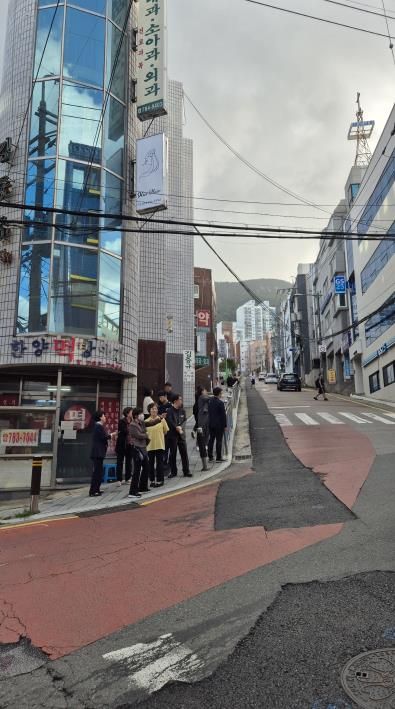 17일 반산초 통학로 점검 모습