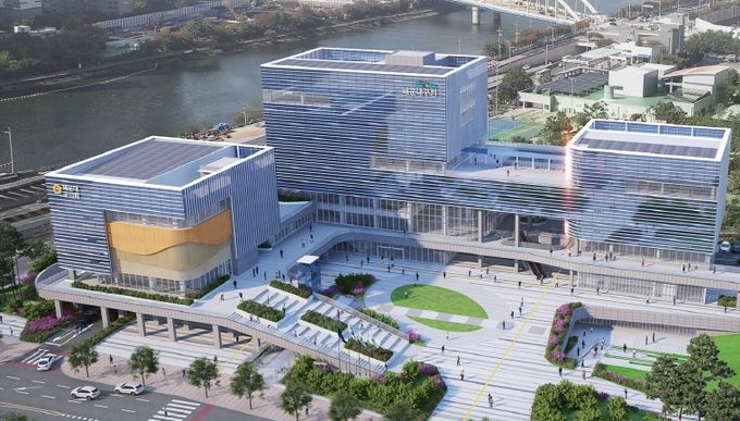 해운대구 신청사 조감도