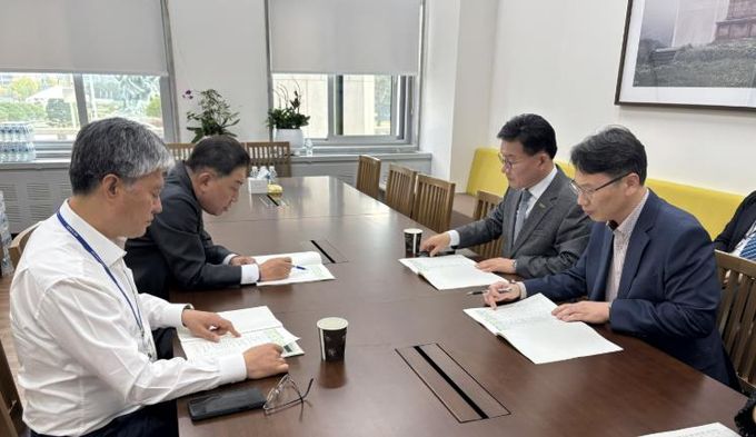 예산 확보 활동 사진