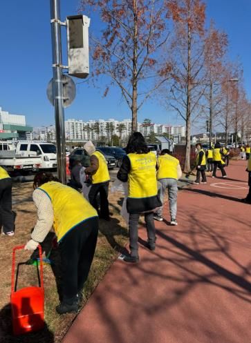 사천시 하나님의교회, “희망의 숲” 캠페인 개최