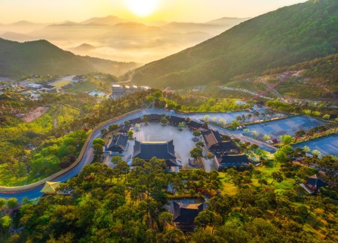 산청 동의보감촌 전경