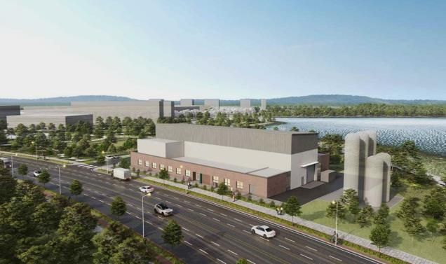 초전도 도체 시험설비 실험동 조감도