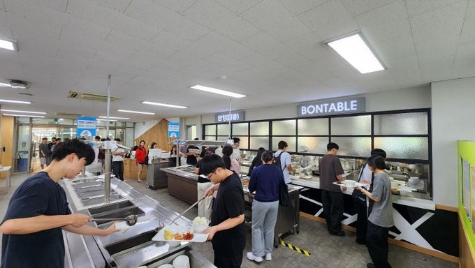 진주시, ‘천원의 아침밥’ 대학가 호평