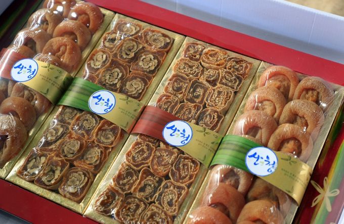 산청곶감 호두말이