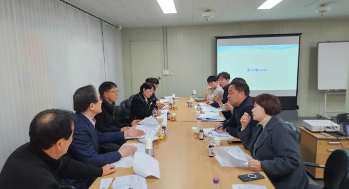 손덕상 경상남도의원, 장유 신문1지구 초등학교 신설 협의 간담회 개최