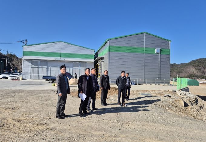 사천시, 경남도 장영욱 농정국장 국산 콩 산업 현장 방문