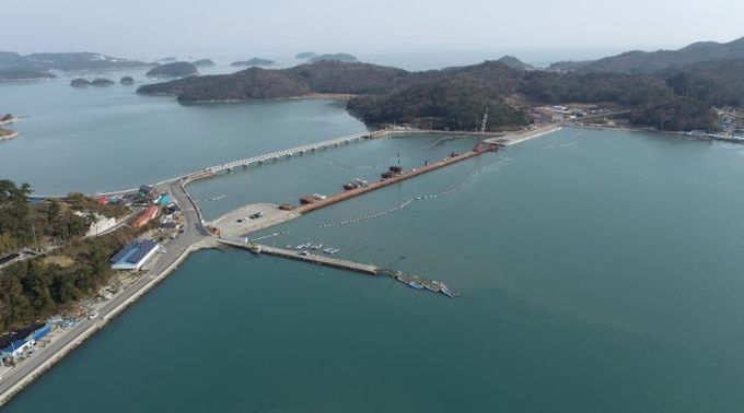 도로정비사업 사진 (진도 접도연도교)