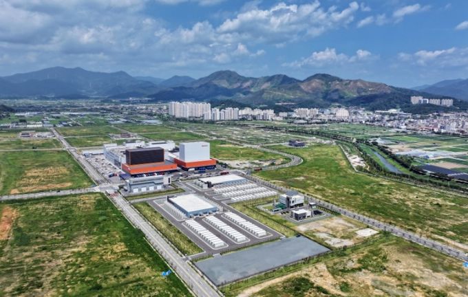 밀양시 나노융합국가산업단지 전경