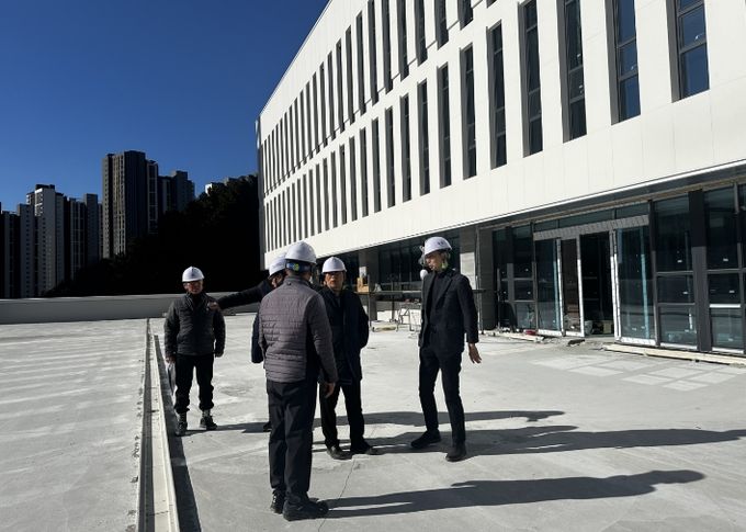 농업기술센터 통합청사 현장점검, (2)창원시립상복공원 제3봉안당 현장점검