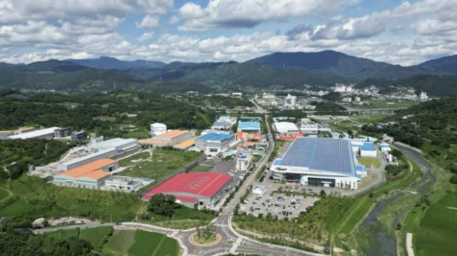 산청군 금서농공단지(2023년).