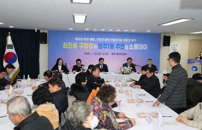 부산 중구, 연두방문 성료