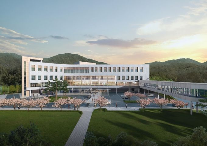 경남권 공공어린이재활병원 입체도