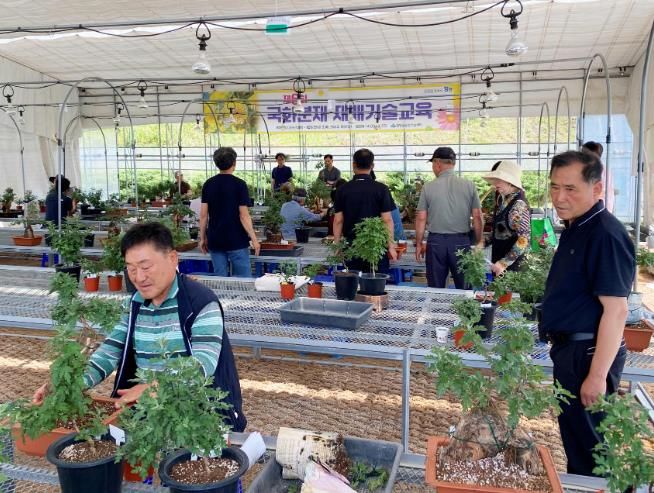 함양군, 제7회 국화분재 재배기술교육 교육생 모집