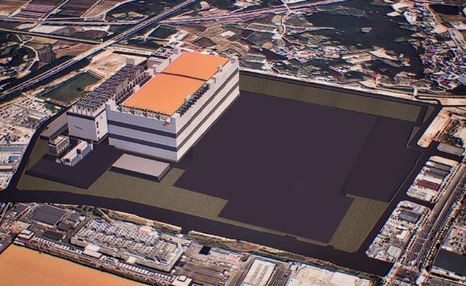 청주시, SK하이닉스 첨단 패키징 팹 ‘P앤T7’ 건축허가 완료. 사진(P앤T7 조감도)