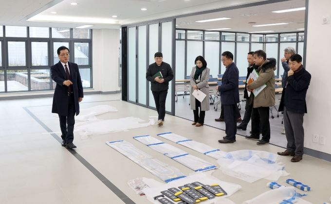 대전시의회 조원휘 의장, 구즉문화센터 현장 방문