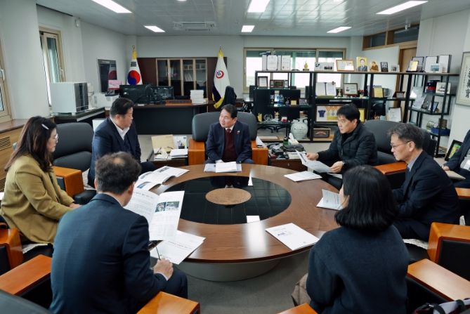 태백시, 신경호 강원특별자치도교육감 면담