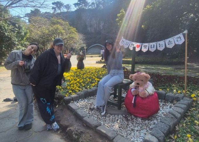 외국인 관광객들