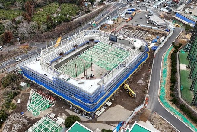 서귀포시 종합체육관 공사