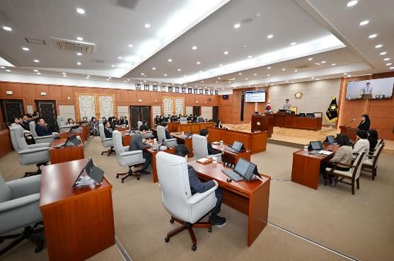 울산 중구의회, 3월 임시회 일정 시작