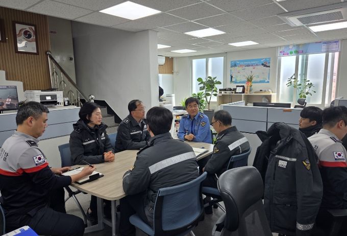 울산해경, 짙은안개기간 사고 취약요소 현장 점검 실시