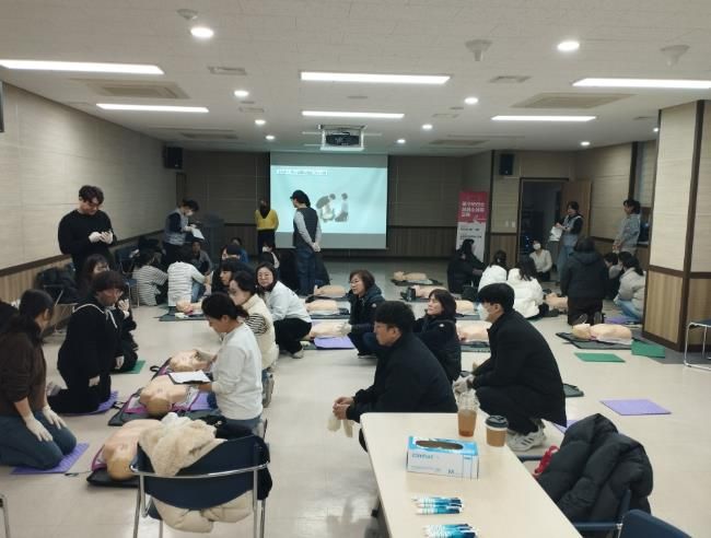 대구 중구보건소, 지역주민 대상 심폐소생술 교육