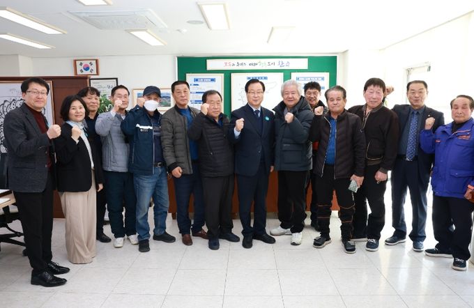 유희태 완주군수 운주종사자 10여 명과 소통 간담회