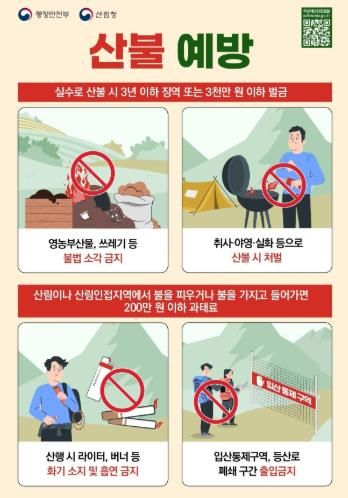 광양시 봄철 대형 산불 특별 대책 기간 설정 운영 산림소득과(홍보문)