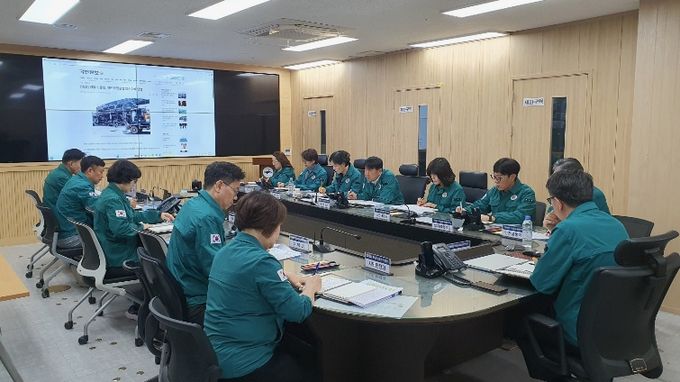 광산구 시설물 긴급 안전점검 회의