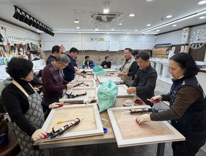 자원봉사대학 희망드림 집수리반 운영