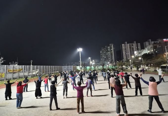 다대 달빛광장체조