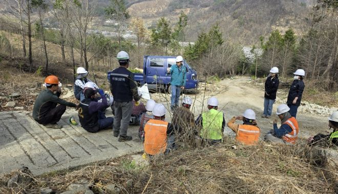 산청군, 조림사업 안전 점검 실시