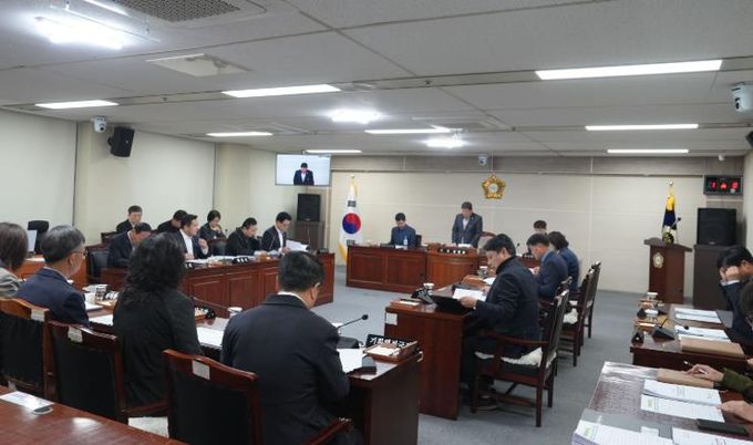 음성군의회, 4월 정례의원간담회 개최