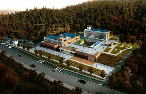 중앙치유농업확산센터 조감도