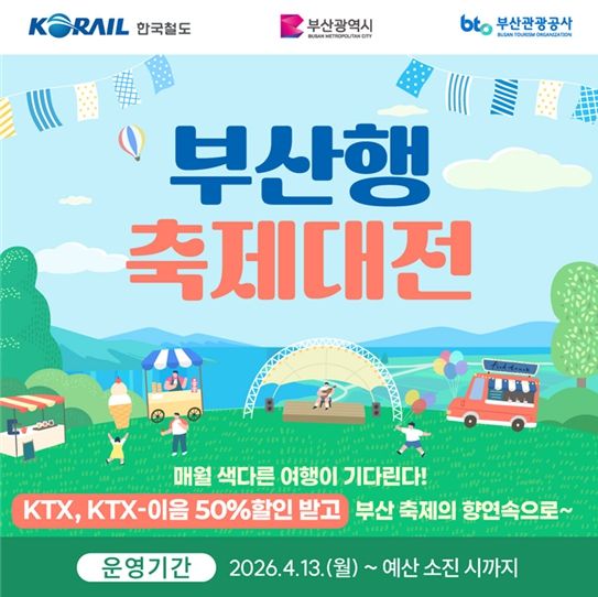 부산시, 「2026 부산행 축제대전」 운영