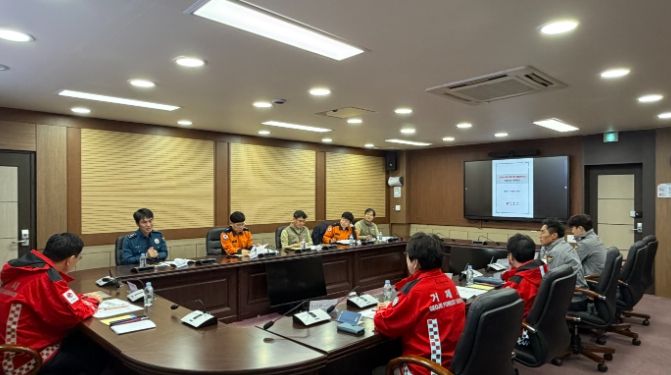 거제시,“대형산불 총력 대응”유관기관 대책회의