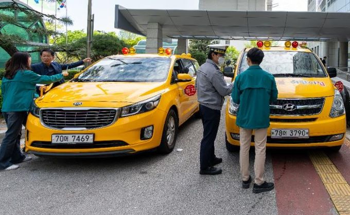 부산진구, 어린이통학버스 합동점검 실시