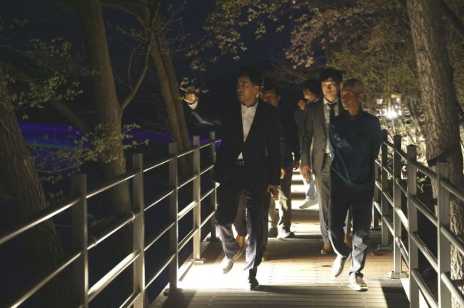 보은군, 수변 따라 걷는 힐링 명소 '궁저수지 둘레길' 조성 완료